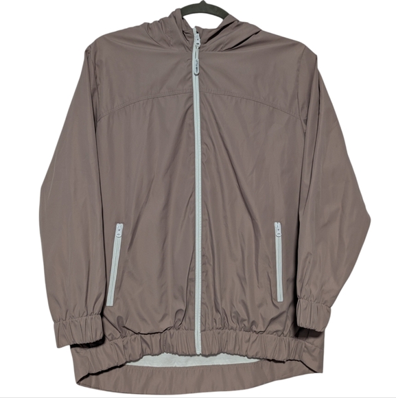 Little Bipsy Women's Block Windbreaker Jacket Color Baby Rose Pink Size XXL. - Picture 2 of 13